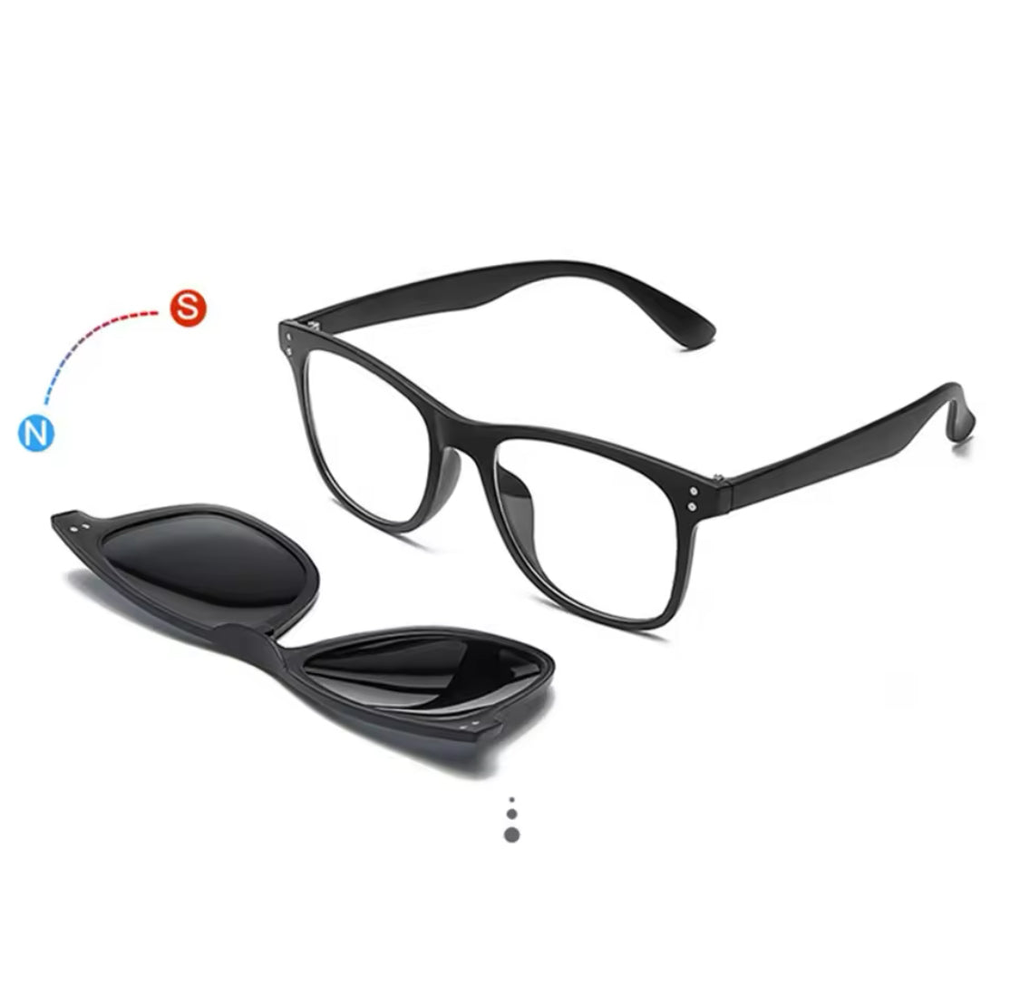 UV Magnetic Sunglasses, Magic Vision Glasses, Magnets Color Clips Sunglasses, Clip On Magnetic Sunglasses UV Magnetic Sunglasses, Magic Vision Glasses, Magnets Color Clips Sunglasses, Clip On Magnetic Sunglasses